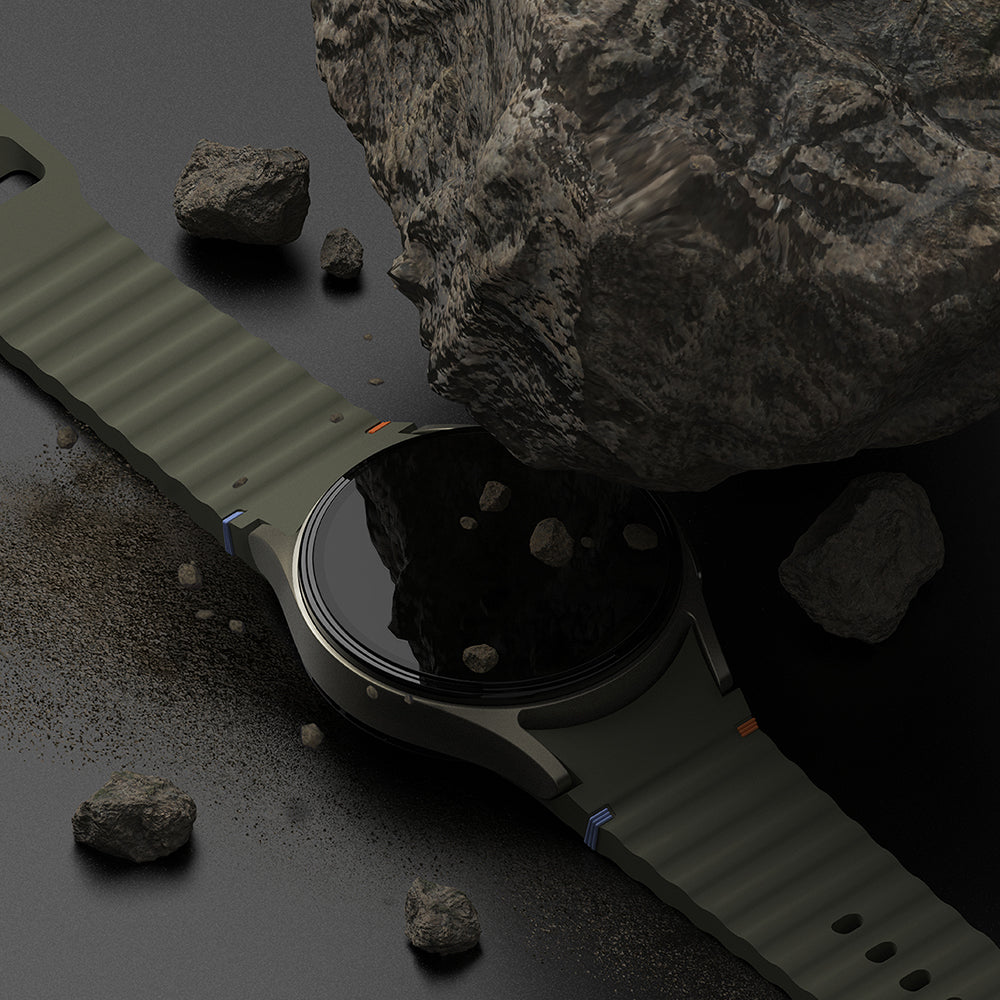 Ringke - Bezel Styling - Galaxy Watch7 40mm - Silver Pattern5 (CB-GW7-40-01)