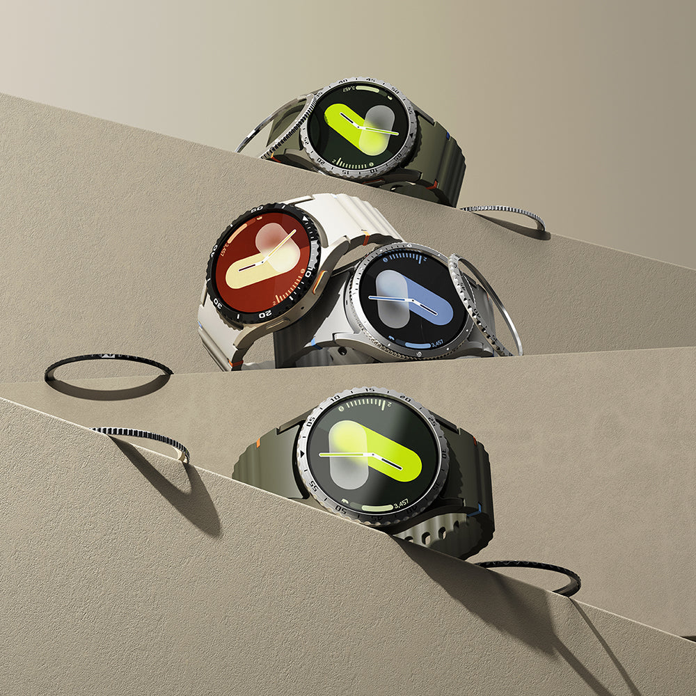 Ringke - Bezel Styling - Galaxy Watch7 40mm - Black Pattern6 (CB-GW7-40-02)