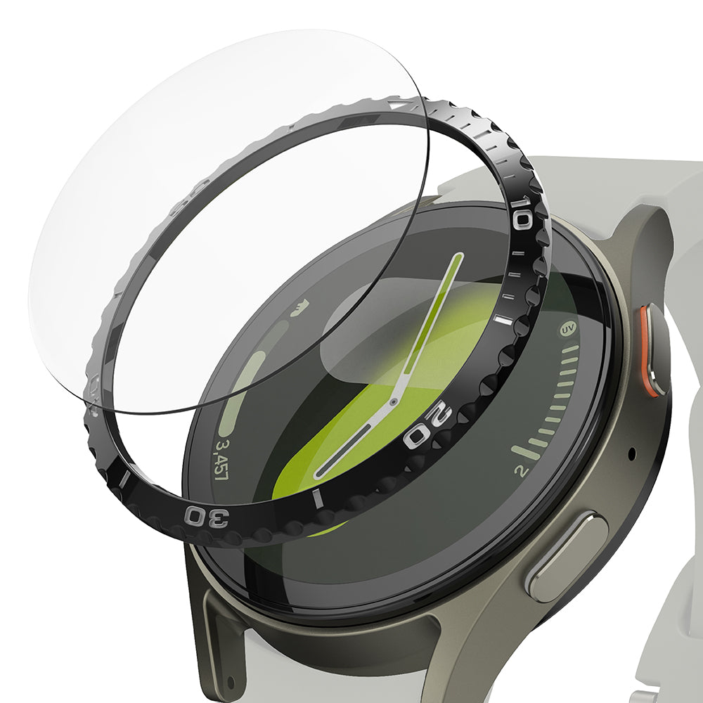 Ringke - Bezel Styling - Samsung Galaxy Watch7Â 40mm - Black Pattern6 (CB-GW7-40-02)