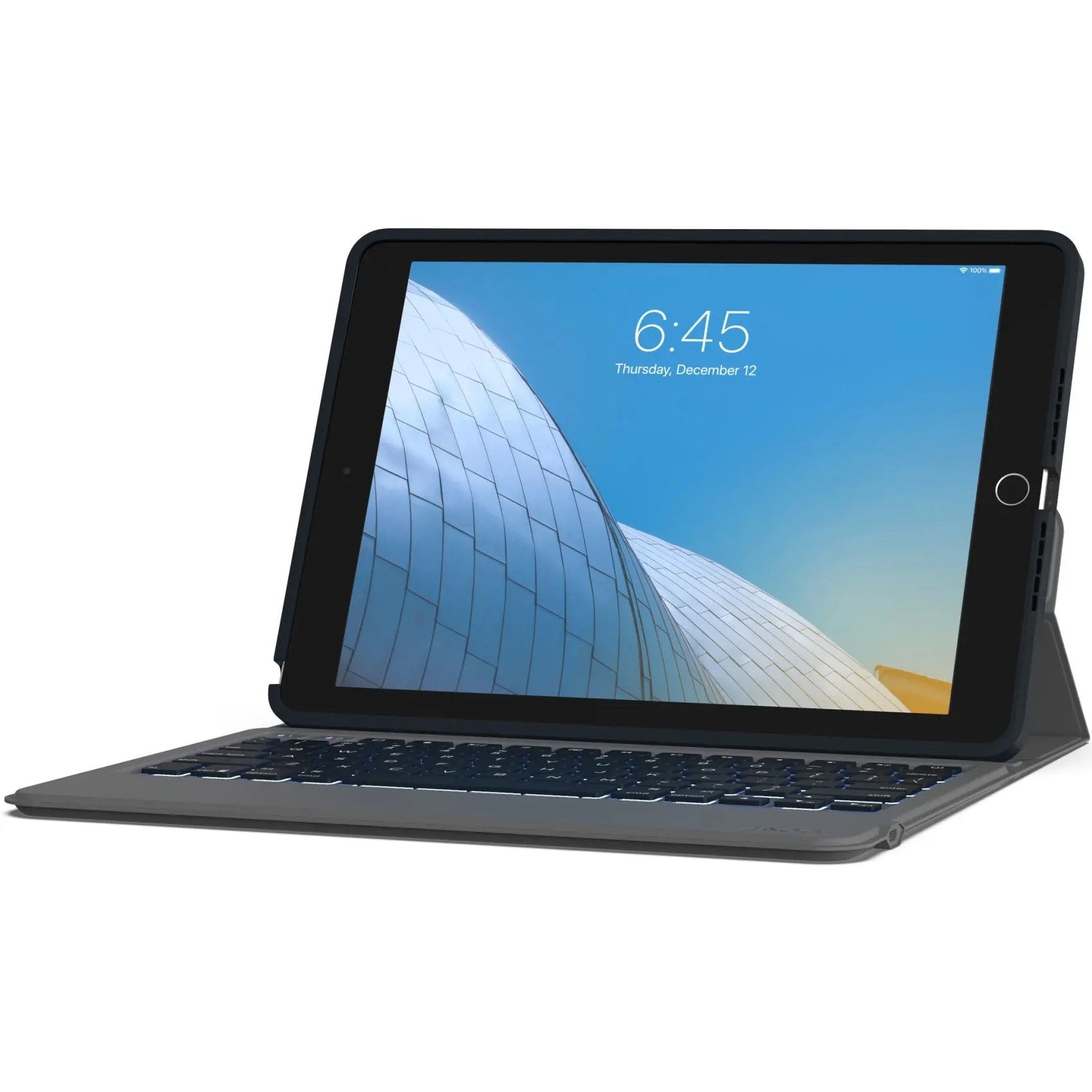 ZAGG Rugged Messenger Keyboard Case Ανθεκτική Θήκη με καπάκι για Apple iPad 10.2 inch σε μαύρο χρώμα – 103104693 – PhoneBazaar