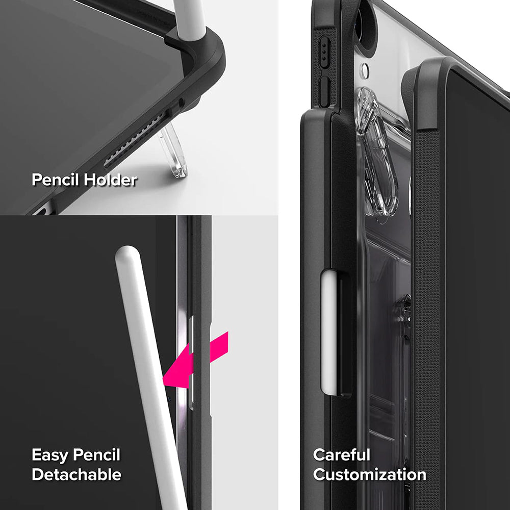 Ringke - Fusion Sketch Stand - iPad Air 4 (2020) / Air 5 (2022) / Air 11 (2024) / Air 11 (2025) - Black