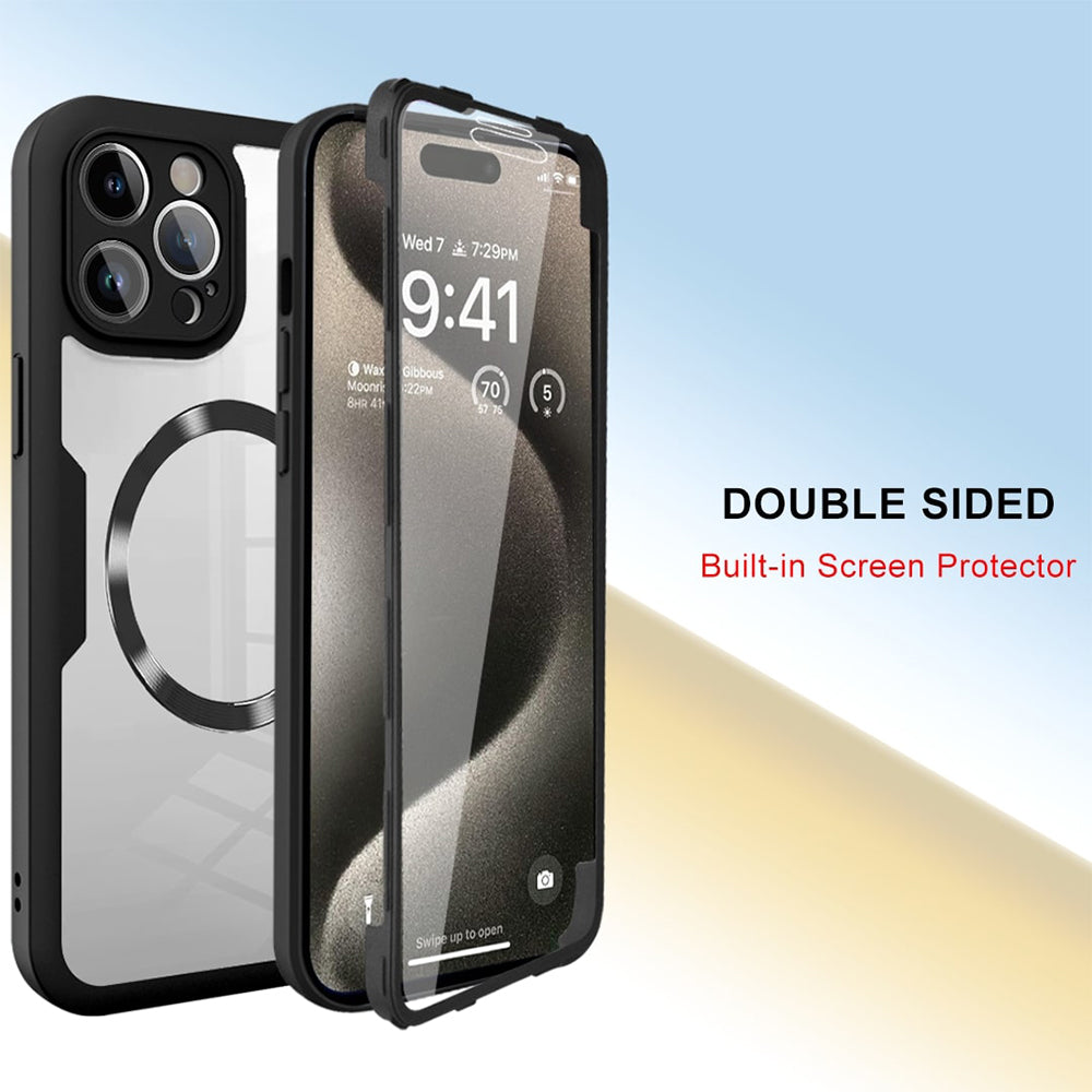 Techsuit - ColorVerse 360 MagSafe Series + Screen Protector - iPhone 11 - Purple