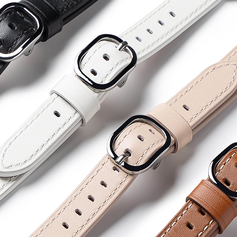 Ringke - Leather One Slim - Apple Watch SE 40mm - White