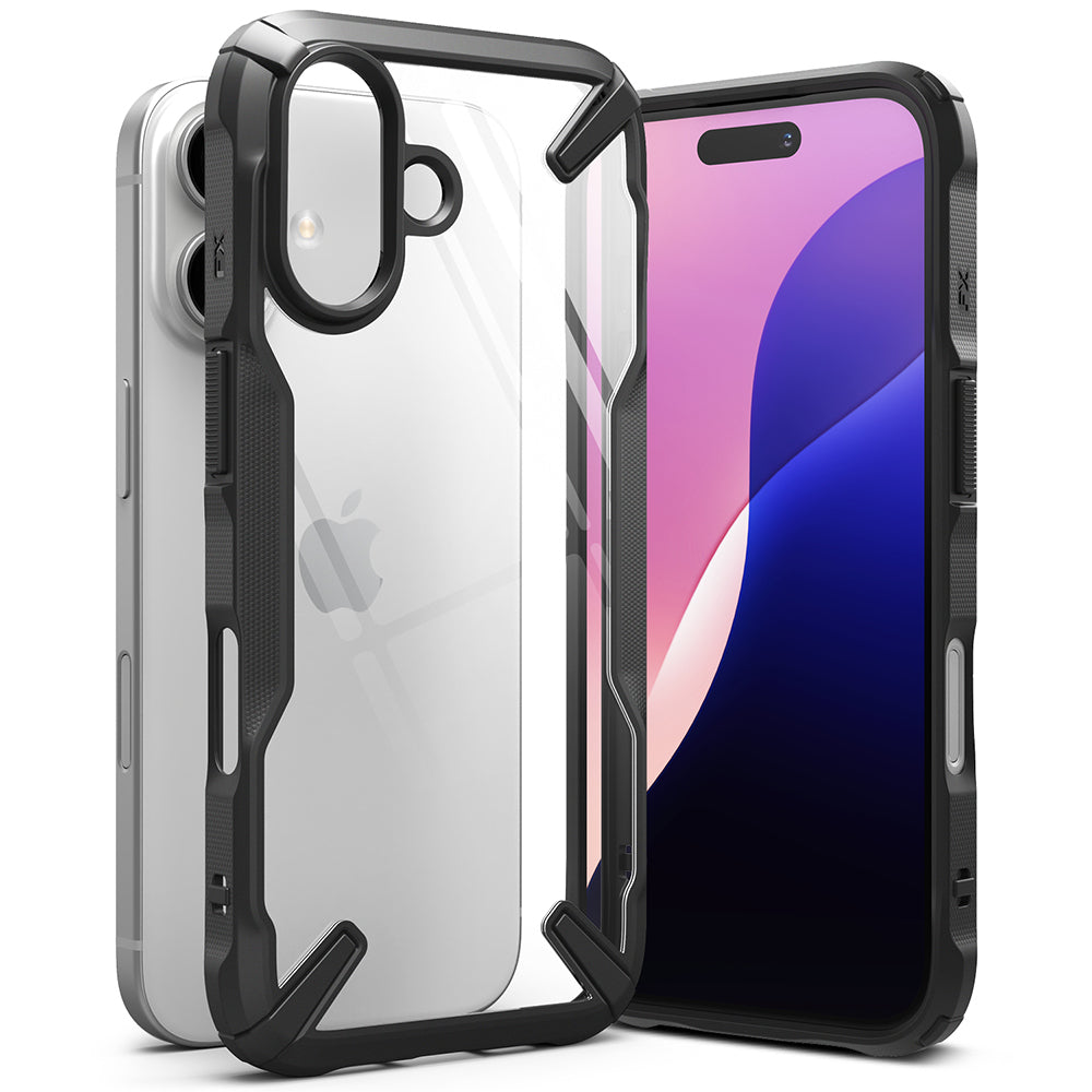 Ringke - Fusion X - iPhone 16 Plus - Black