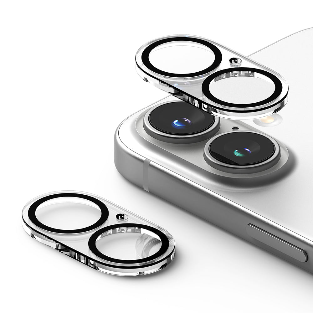 Ringke - Camera Protector Glass (2 pack) - iPhone 16 / iPhone 16 Plus - Clear