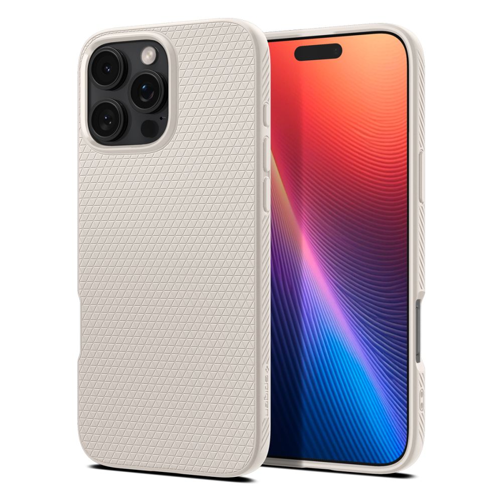 Spigen Liquid Air Case For Iphone 16 Pro - Titanium