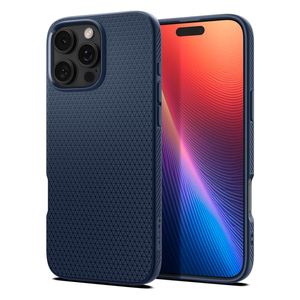 Spigen Liquid Air Case For Iphone 16 Pro Max - Blue
