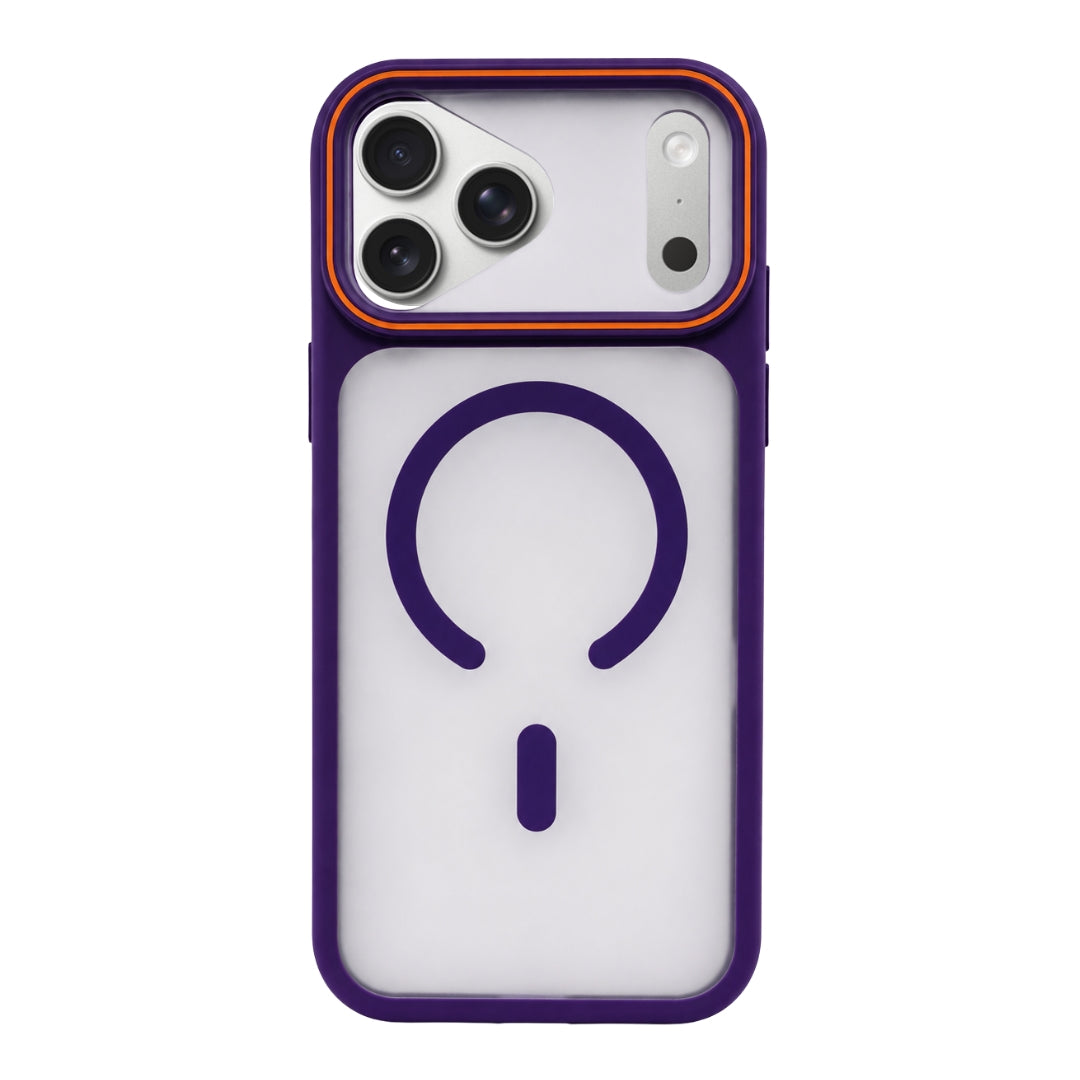 Θήκη Matte Διάφανη MagSafe - Μωβ - iPhone 18 Pro