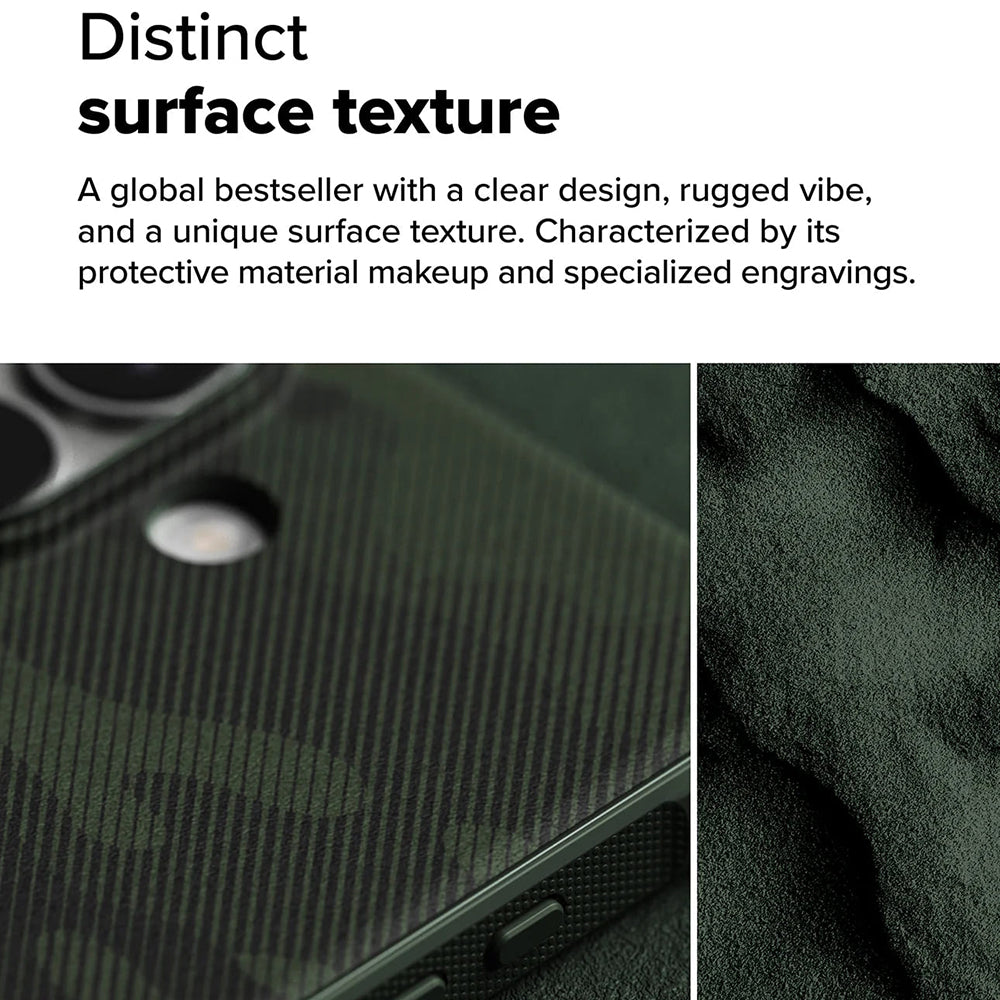Ringke - Onyx Design - iPhone 16 Plus - Camo Green