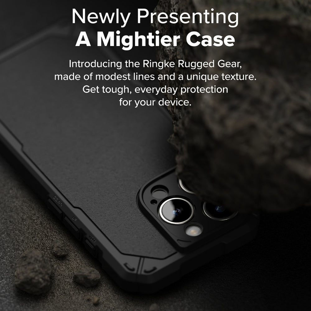 Ringke - Rugged Gear MagSafe - iPhone 16 Pro Max - Camo Black