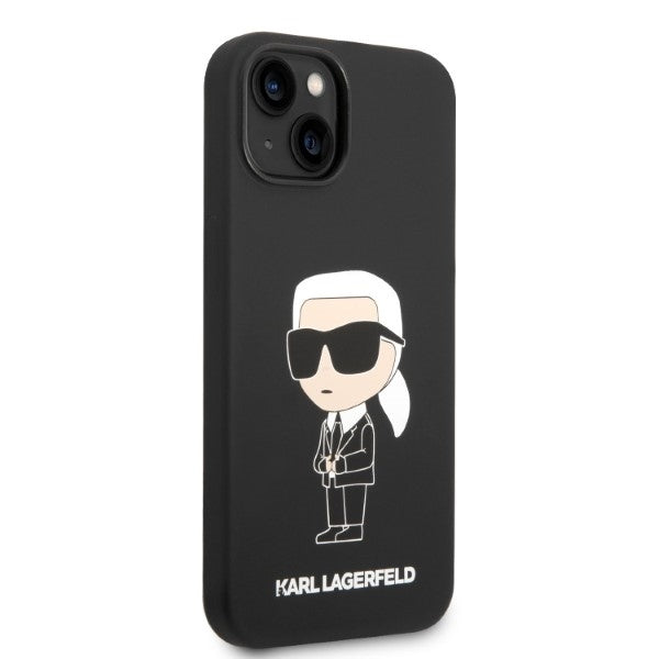 Karl Lagerfeld - Silicone MagSafe (KLHMP14MSNIKBCK) - iPhone 14 Plus - Ikonik