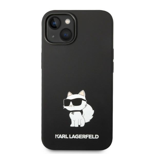Karl Lagerfeld - Silicone MagSafe (KLHMP14MSNCHBCK) - iPhone 14 Plus - Choupette