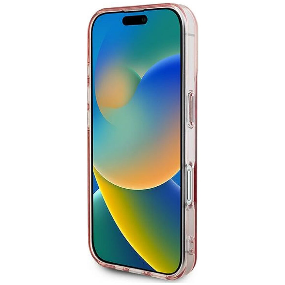 Guess Magsafe “Rhinestones” Hard Case Θήκη προστασίας από σκληρό πλαστικό – iPhone 16 (Ροζ – GUHMP16SPFTDTEP)