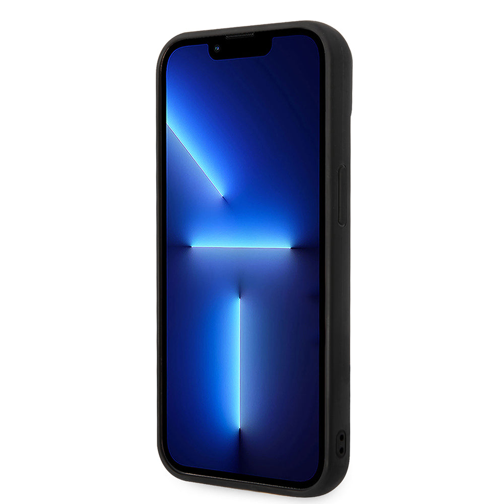 Karl Lagerfeld - Hardcase Leather Puffy (KLHCP14MPSQPK) - iPhone 14 Plus - Ikonik Pin