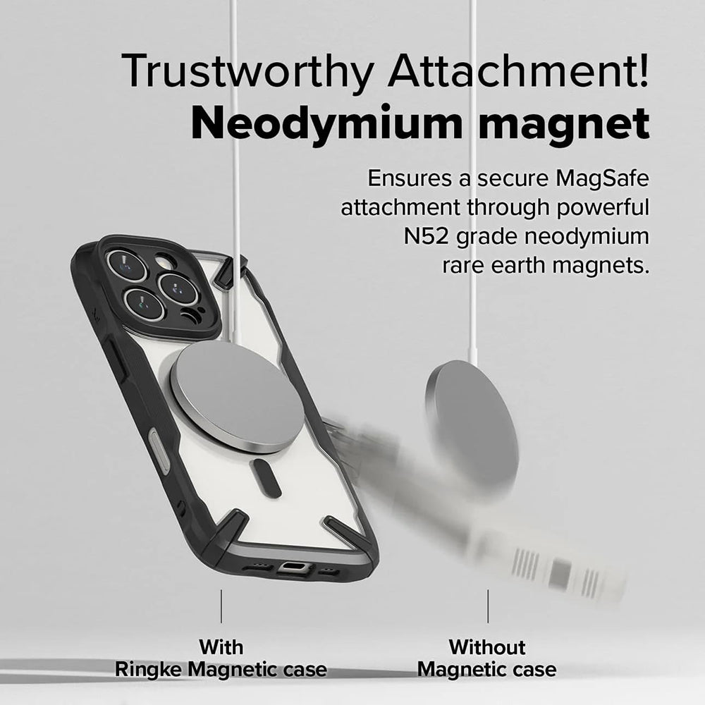 Ringke - Fusion X MagSafe - iPhone 16 - Black
