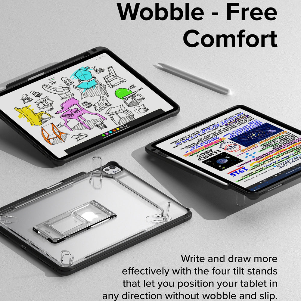Ringke - Fusion Sketch Stand - iPad Air 13 (2024) / Air 13 (2025) - Smoke Black