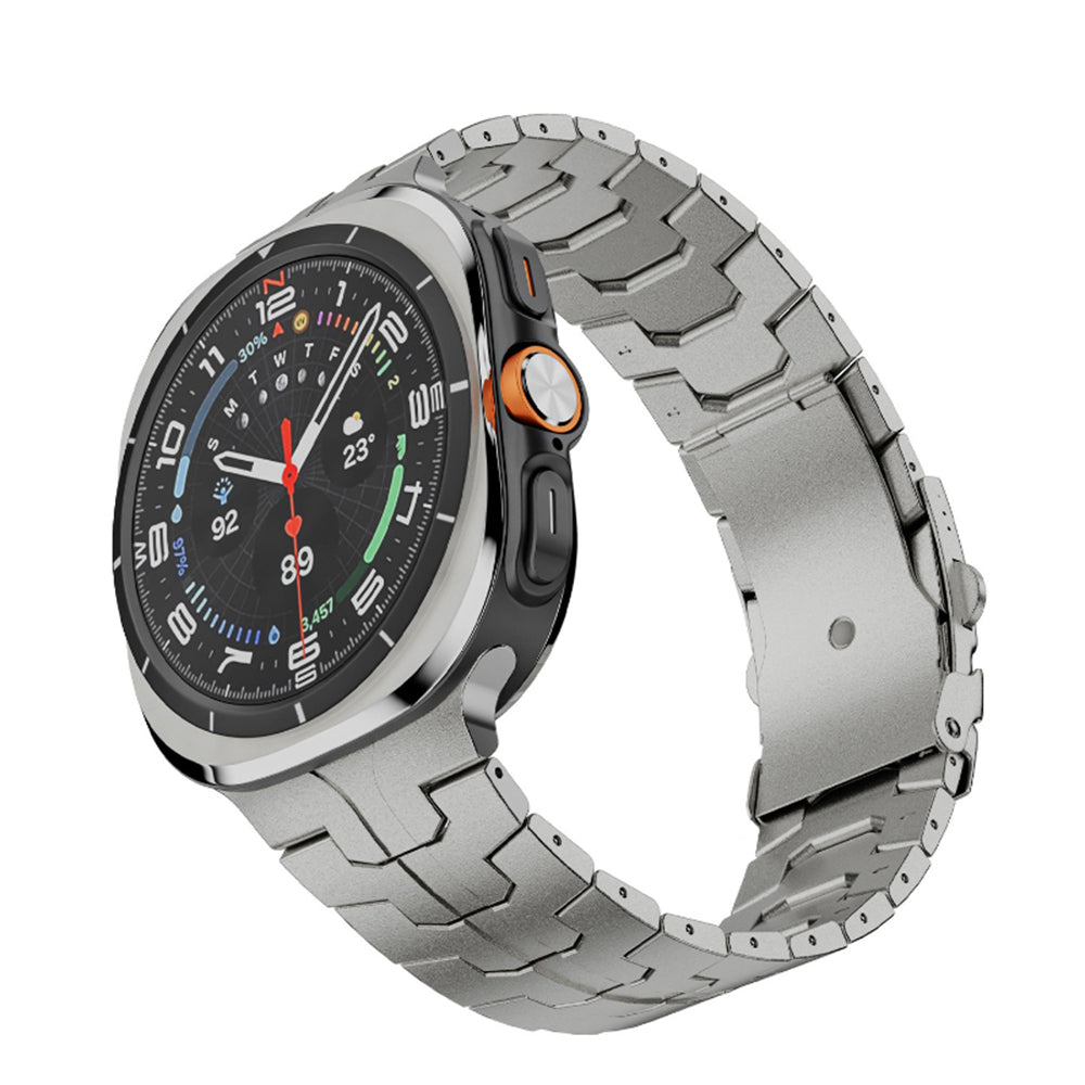 Techsuit - Watchband (W063) - Samsung Galaxy Watch UltraÂ 47mm / Watch Ultra 2 - Titanium
