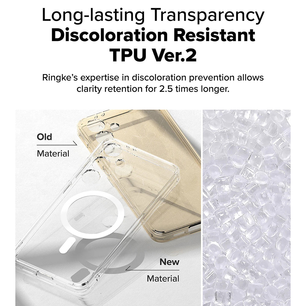 Ringke - Fusion MagSafe - Galaxy S24 FE - Clear