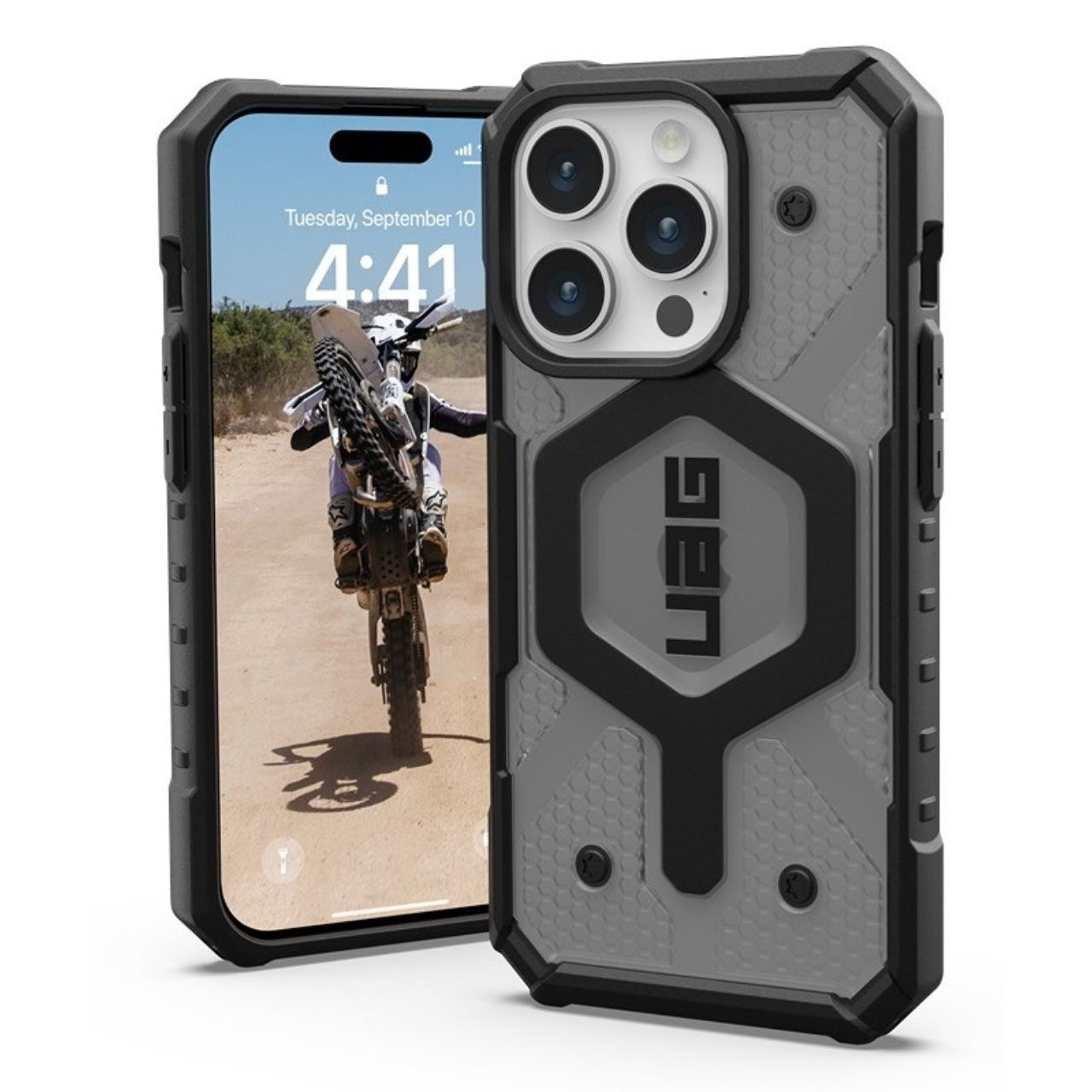 UAG - Pathfinder MagSafe - iPhone 15 Pro Max - Ash