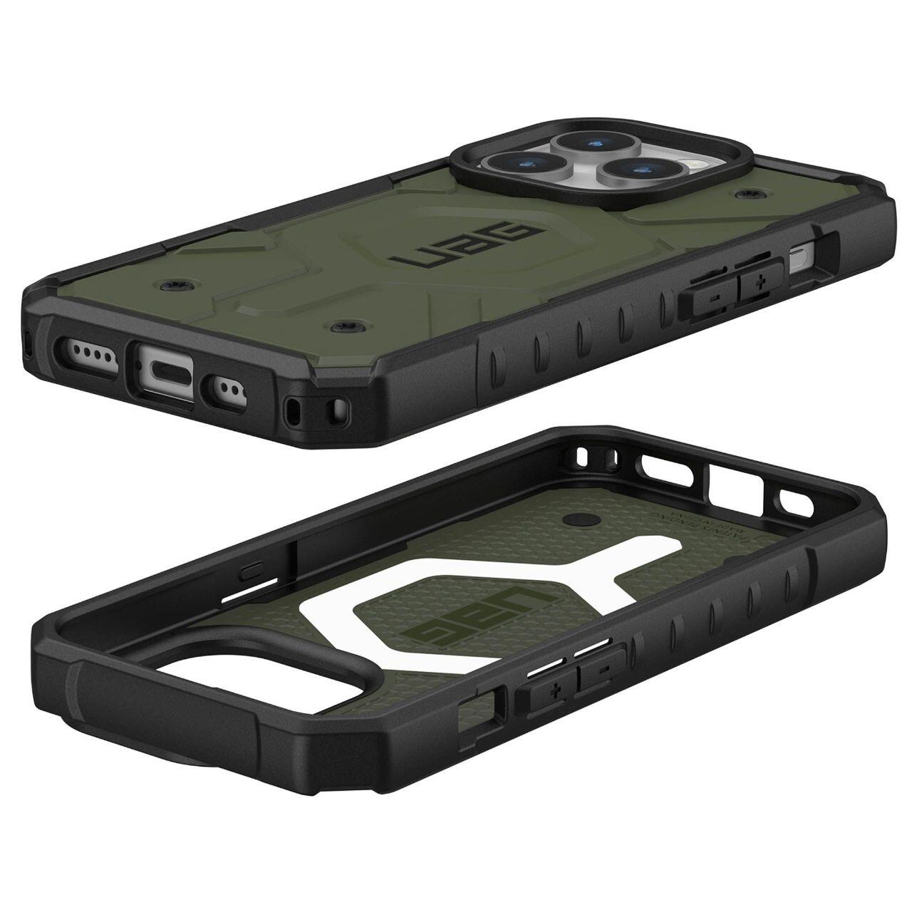 UAG - Pathfinder MagSafe - iPhone 15 Pro Max - Olive Drab