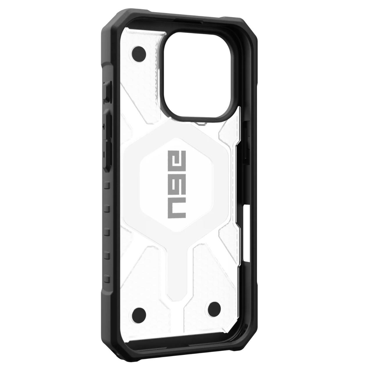 UAG - Pathfinder Clear MagSafe - iPhone 16 Pro - Ice / Silver