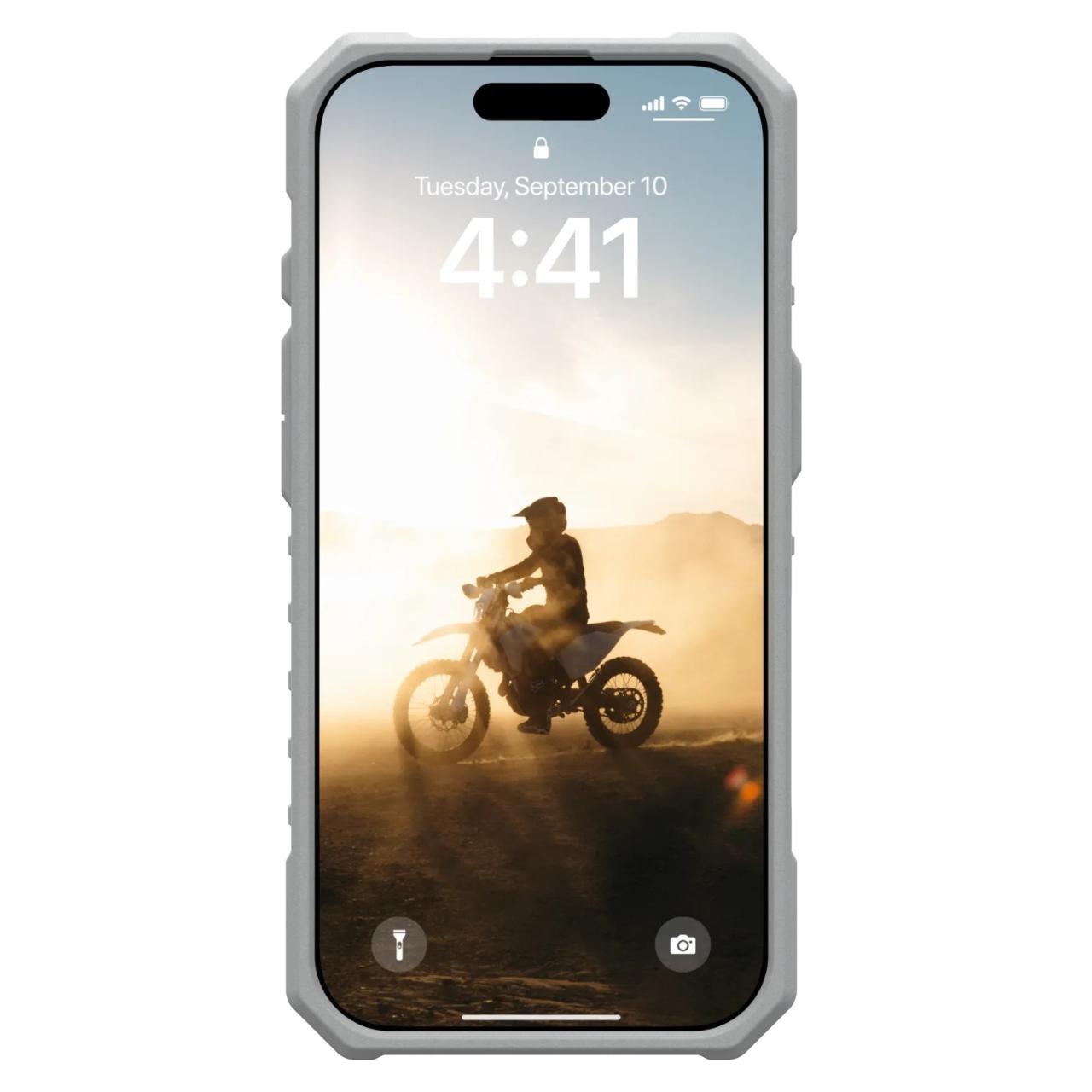 UAG - Pathfinder Clear Magsafe - iPhone 16 Pro - Active Neon