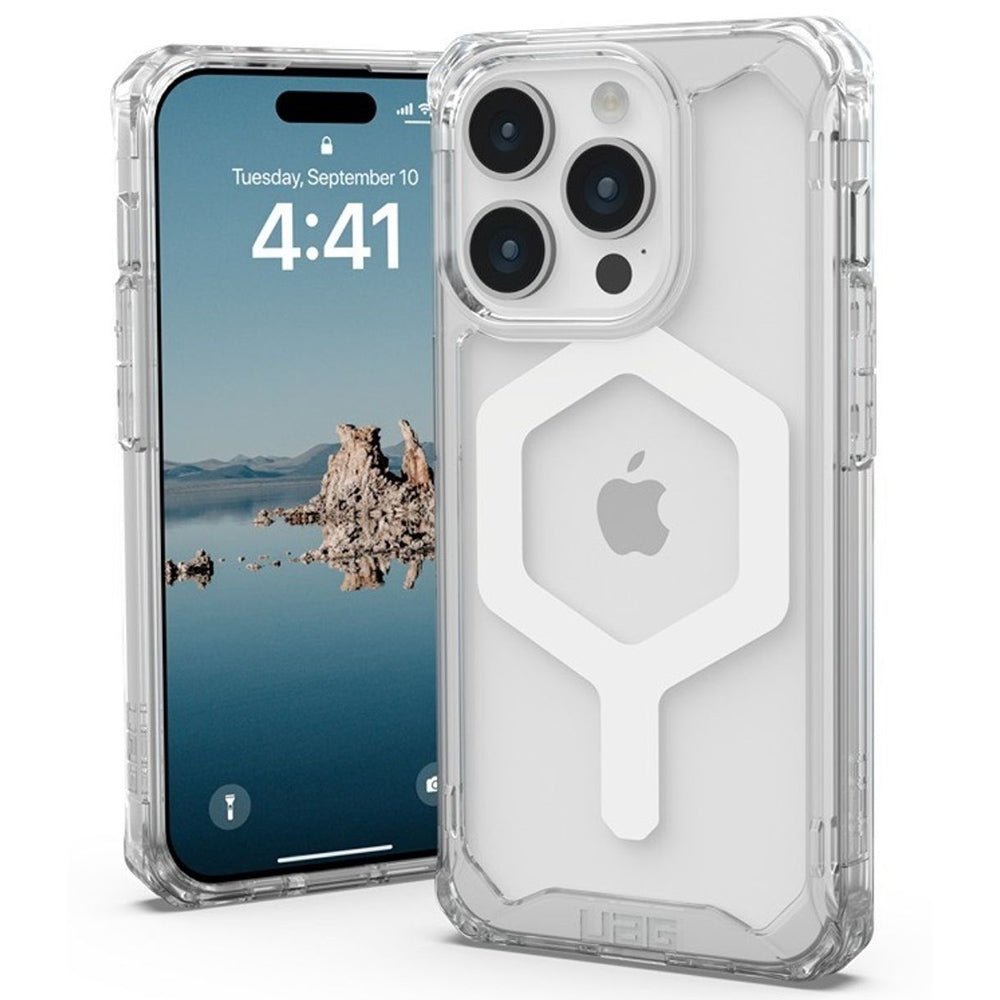 UAG - Plyo MagSafe - iPhone 15 Pro - Ice White