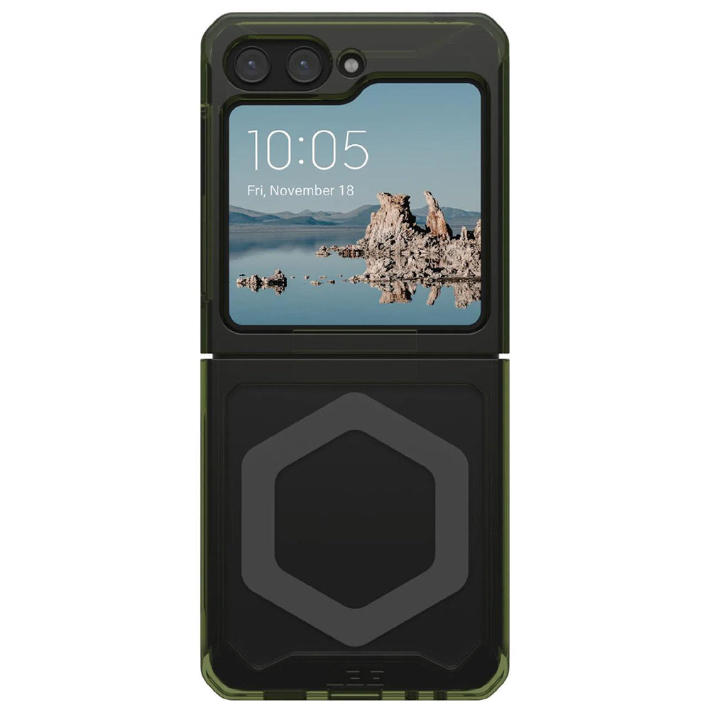 UAG - Plyo Pro MagSafe - Galaxy Z Flip5 - Olive / Space Grey