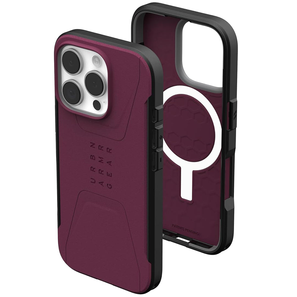 UAG - Civilian MagSafe - iPhone 16 Pro Max - Bordeaux
