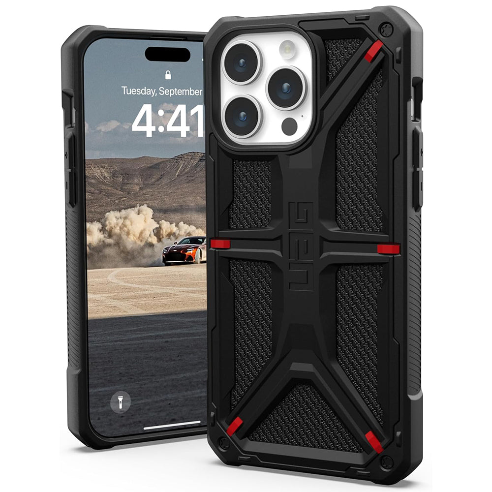 UAG - Monarch - iPhone 15 Pro Max - Kevlar Black