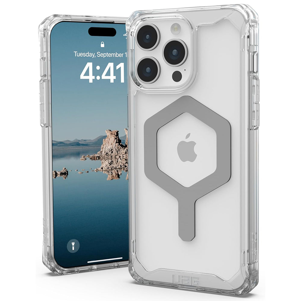 UAG - Plyo MagSafe - iPhone 15 Pro Max - Ice Silver