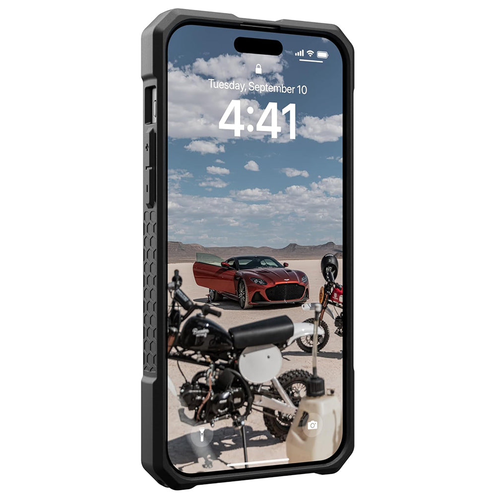 UAG - Monarch Pro MagSafe - iPhone 15 Plus - Kevlar Black