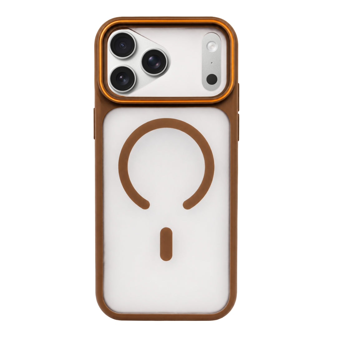 Θήκη Matte Διάφανη MagSafe - Καφέ - iPhone 18 Pro