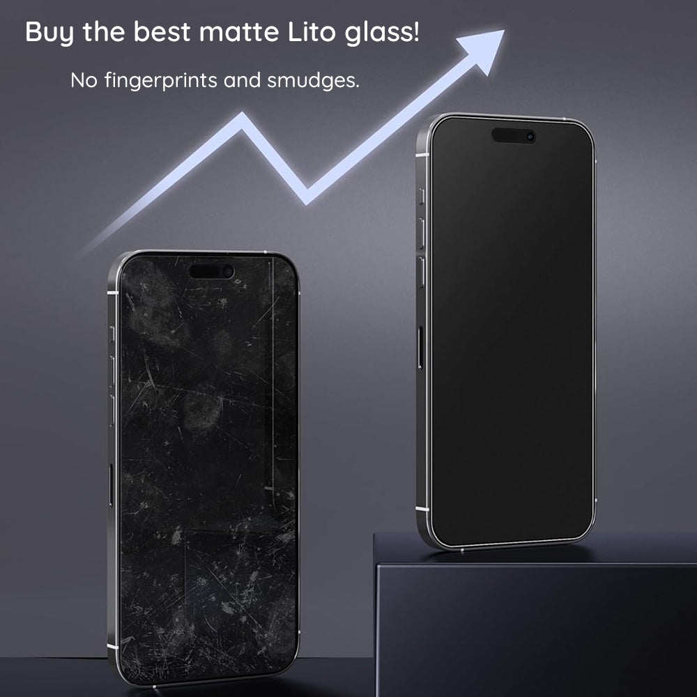 Lito - HD Pro Matte - iPhone 17 / iPhone 16 Pro - Black