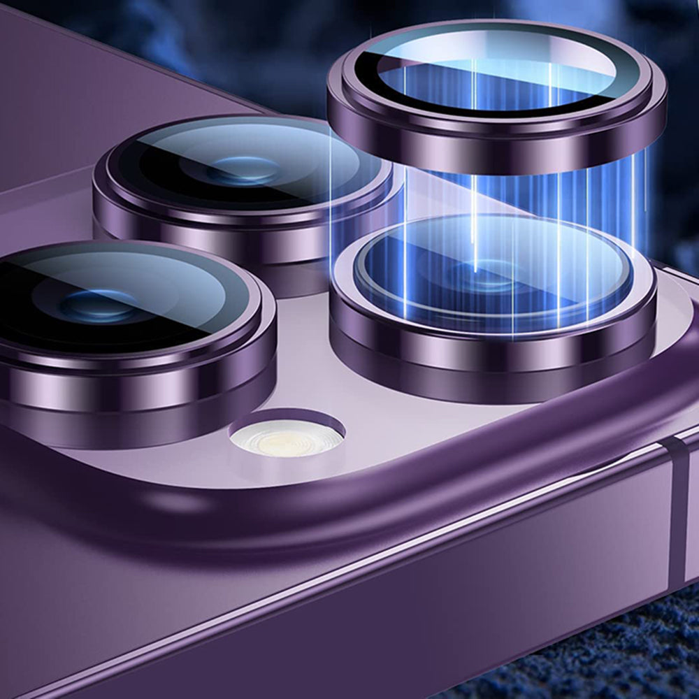 Lito - S+ Camera Glass Protector - iPhone 14 Pro / iPhone 14 Pro Max - Deep Purple