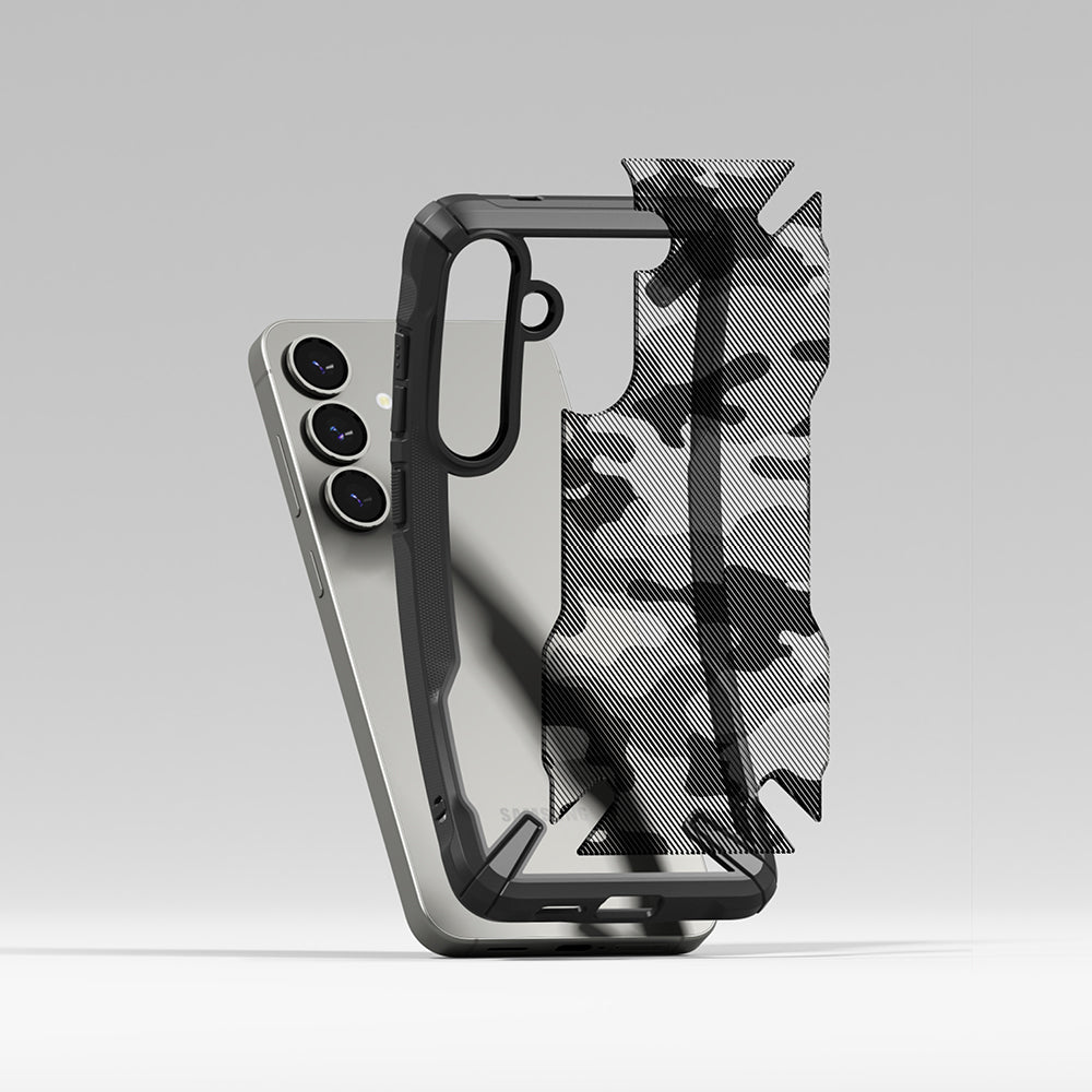 Ringke - Fusion X Design - Galaxy S25 Plus - Camo Black