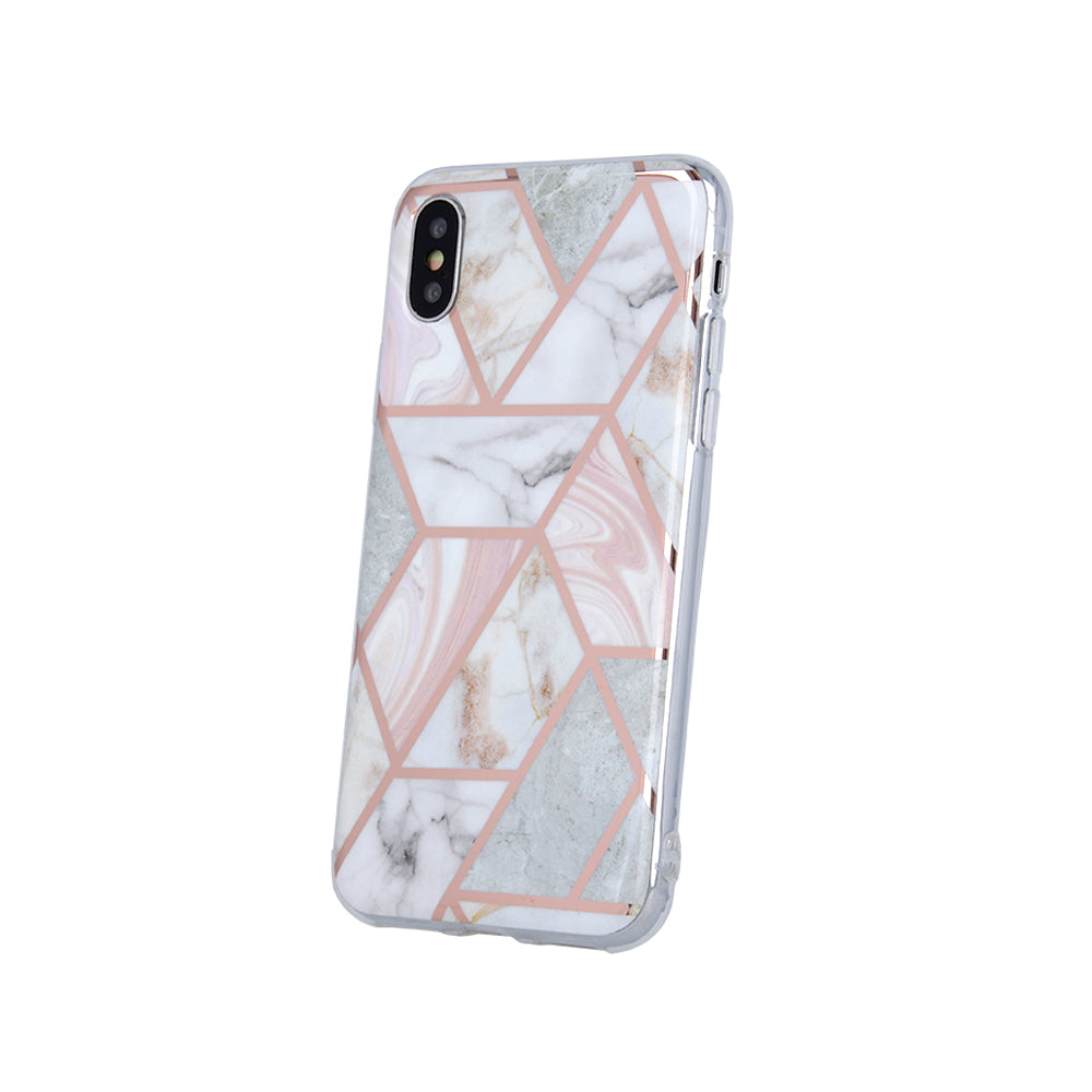Geometric Marmur Case for Xiaomi Redmi 9T pink