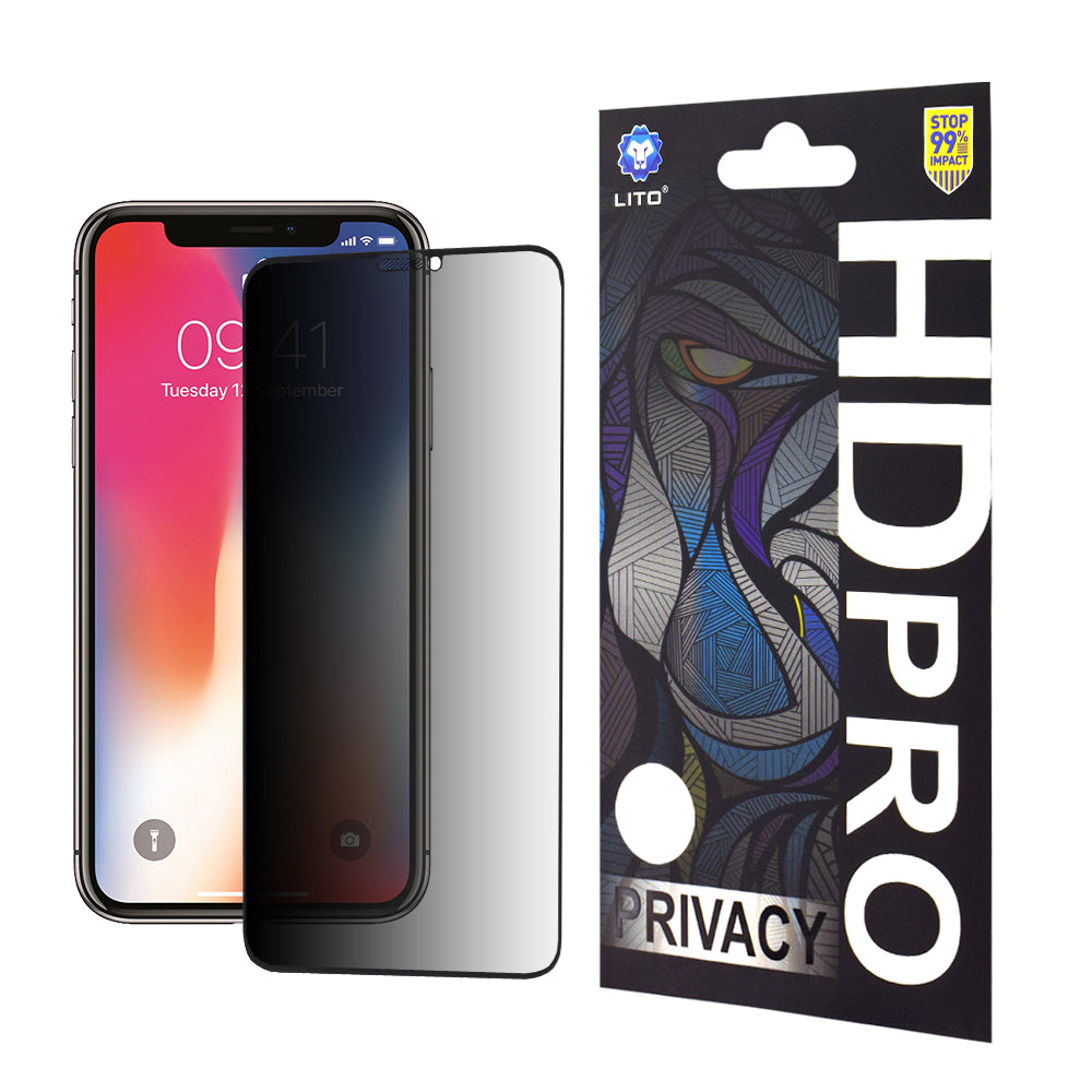 Lito - HD Pro Privacy - iPhone X / iPhone XS / iPhone 11 Pro - Black