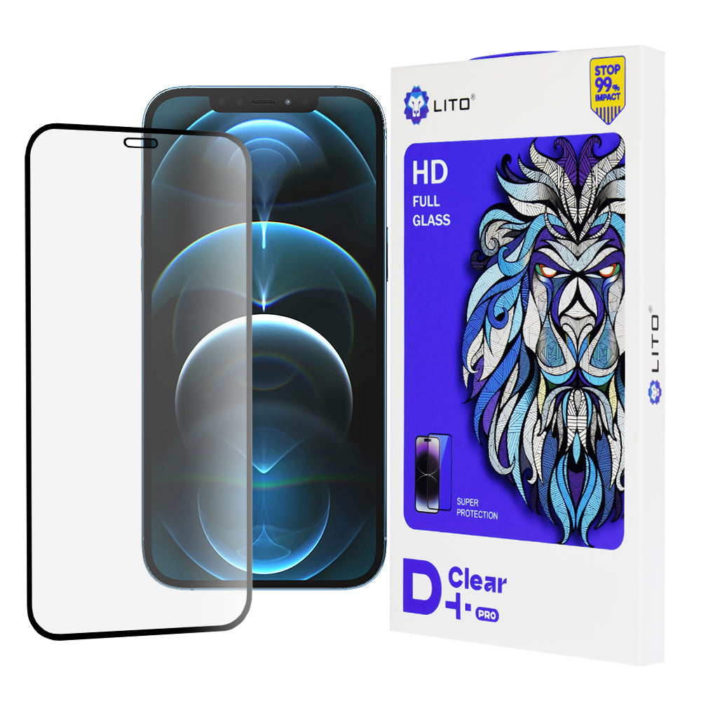 Lito - D+ Pro Clear - iPhone 12 Pro Max - Black