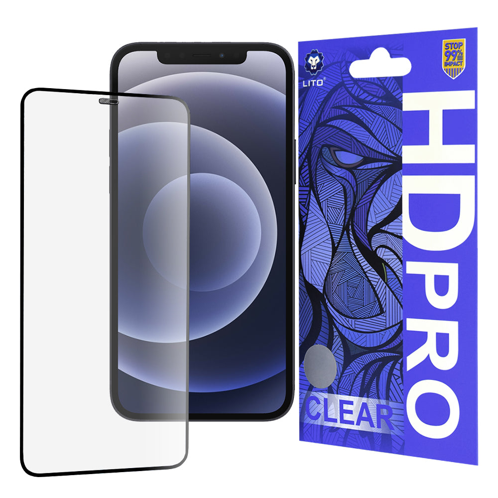 Lito - HD Pro Clear - iPhone 12 / iPhone 12 Pro - Black