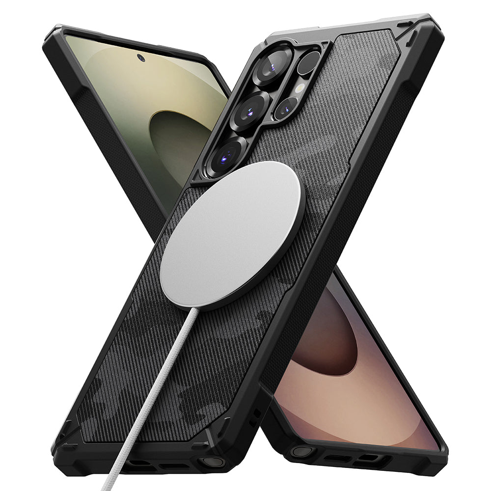 Ringke - Rugged Gear MagSafe - Galaxy S25 Ultra - Camo Black