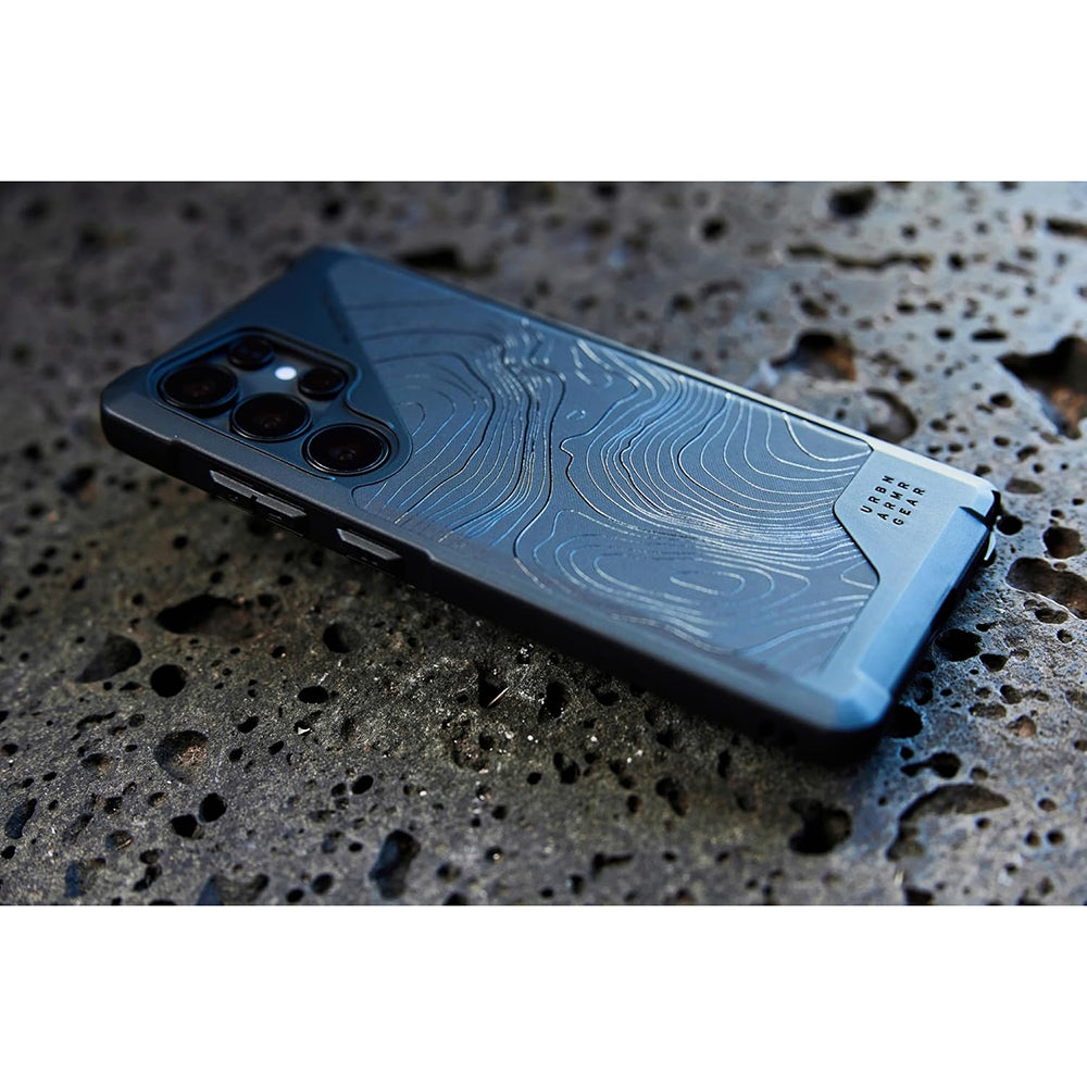 UAG - Metropolis LT MagSafe - Galaxy S25 Ultra - Topography Black