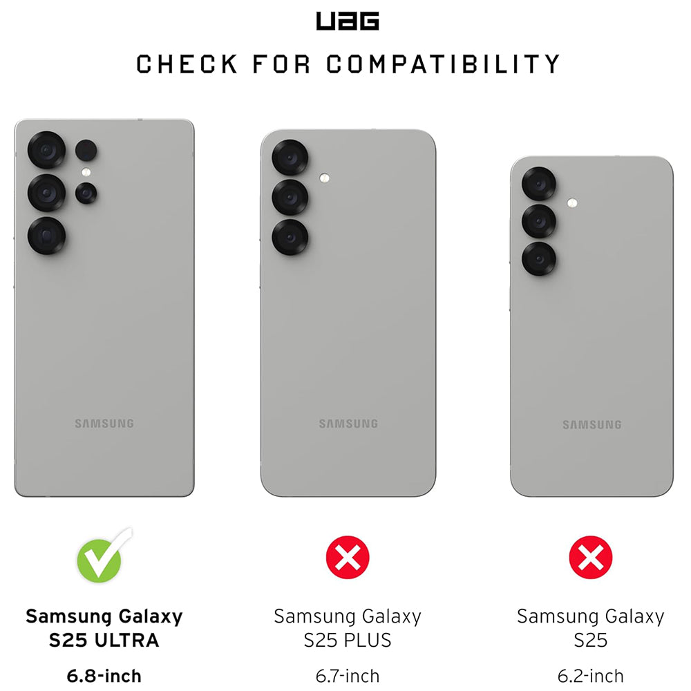 UAG - Glass Shield - Galaxy S25 Ultra - Clear