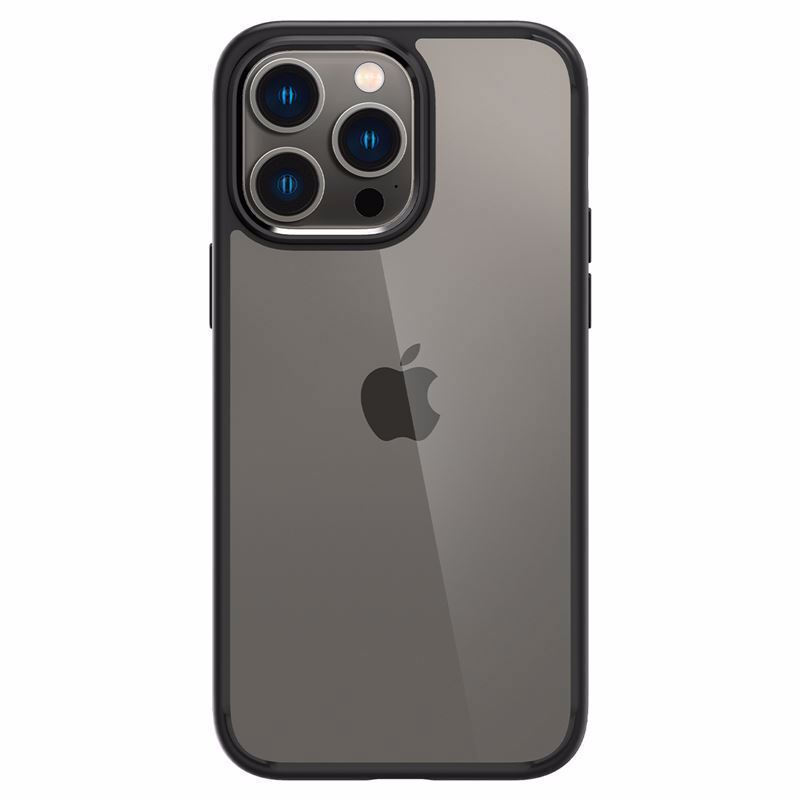 Spigen Ultra Hybrid Back Cover Πλαστικό 2mm Matte Black (iPhone 14 Pro)