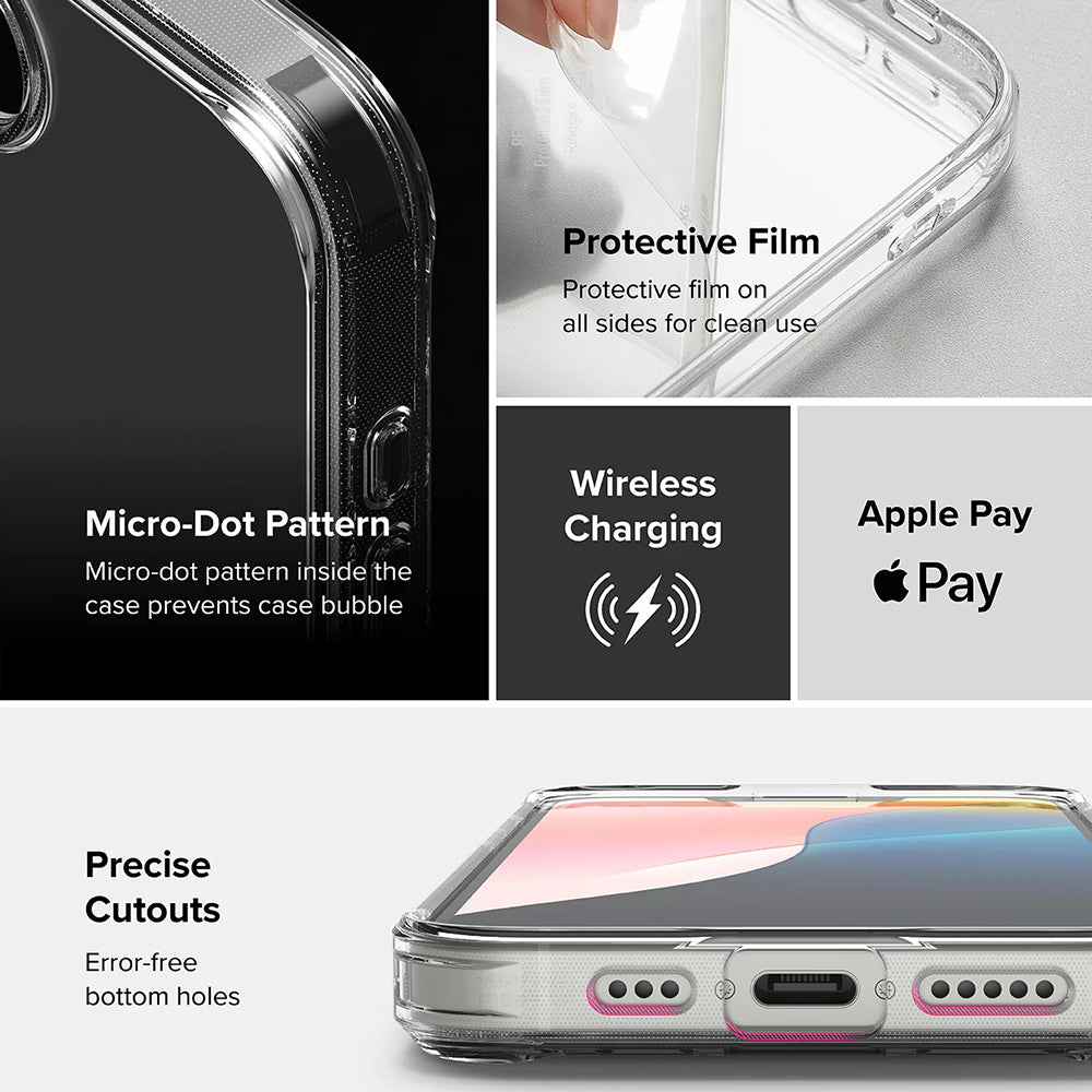 Ringke - Fusion - iPhone 16e - Matte Clear