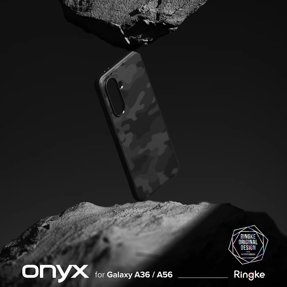 Ringke - Onyx Design - Galaxy A36 5G / A56 5G - Camo Black