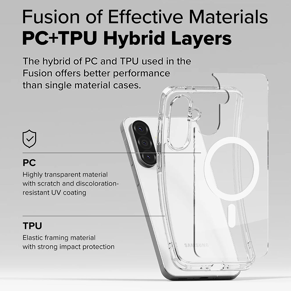 Ringke - Fusion MagSafe - Galaxy A36 5G / A56 5G - Clear