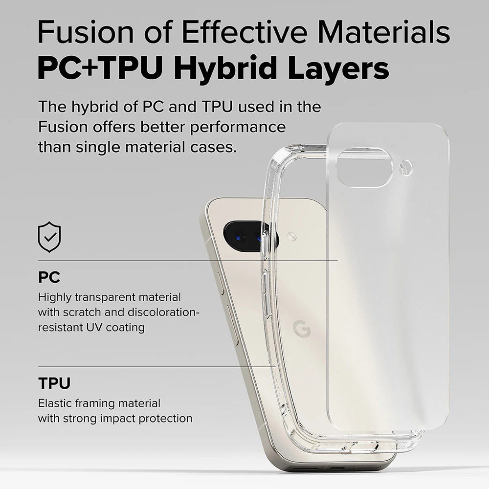 Ringke - Fusion - Google Pixel 9a - Matte Clear