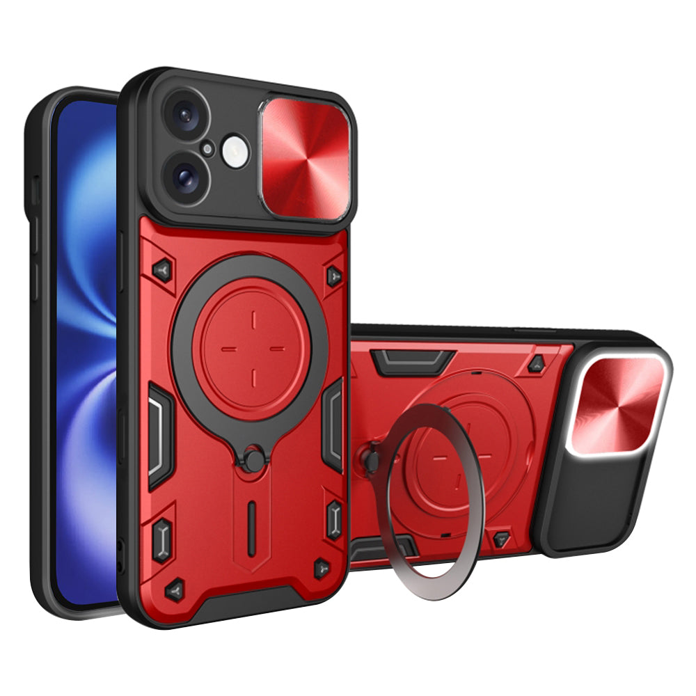 Techsuit - CamGuard Pro - iPhone 16 - Red