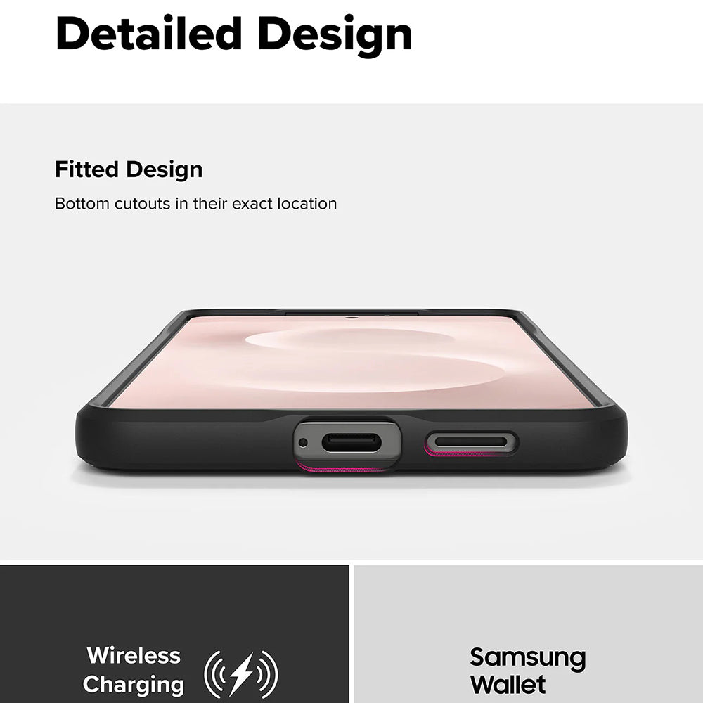 Ringke - Onyx Design - Galaxy S25 Edge - Camo Black